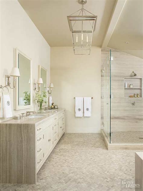 Here are four famous designer opinions about decorating beige bathroom. Beige Bathroom Ideas | Better Homes & Gardens