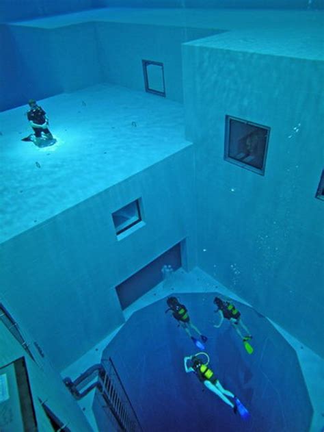 The Worlds Deepest Indoor Pool Now I Know