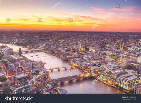 London At Twilight View Stock Photo 158459306 Shutterstock