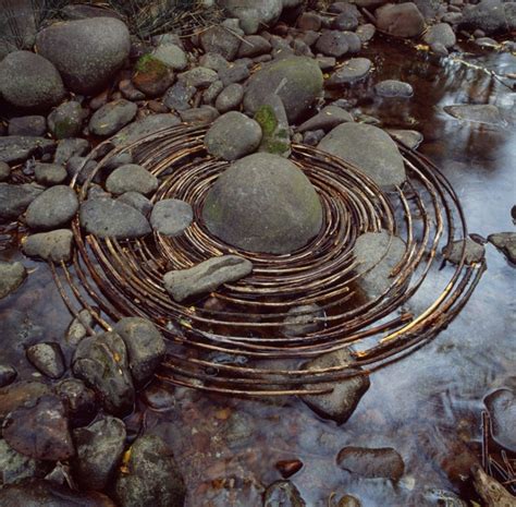 Nature Artist Andy Goldsworthy Ephemeral Works Photos Architectural