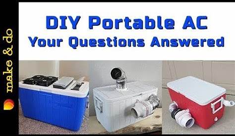 Homemade Portable Air Conditioner DIY - Your questions answered. - YouTube