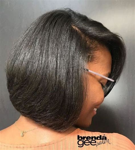 60 Showiest Bob Haircuts For Black Women Edgy Bob Hairstyles Medium