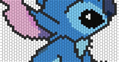 Pixel Art Facile Kawaii Stitch Kawaii Facile Disney Pixel Art 587 Images