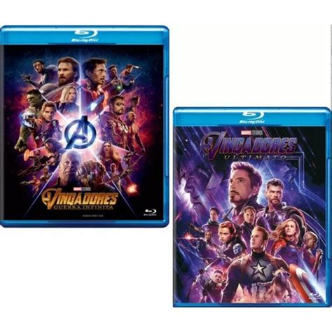 Blu Ray Vingadores Ultimato Guerra Infinita Original Br Shopee Brasil