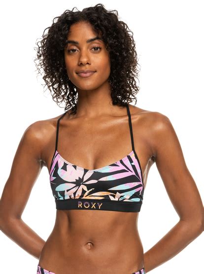 Roxy Active Haut De Bikini Bralette Pour Femme Roxy