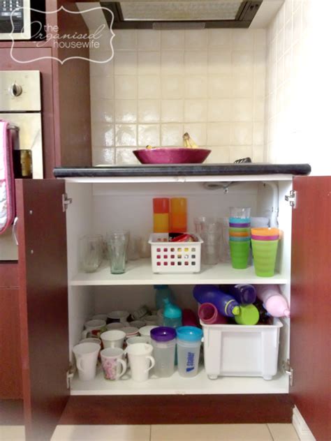 A wide variety of organize kitchen cupboards options are. Kitchen storage idea for cups and drink bottles cupboard ...