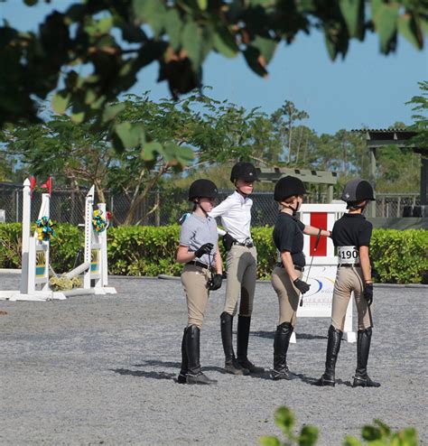 Walking The Course At The Jumper Show Equestrian Bahamas