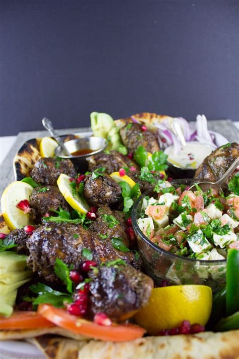Grill or roast the chicken shawarma and during that time, prepare the tomato feta salad, and sauces. Chicken Shawarma Platter with Tahini Sauce • Two Purple Figs
