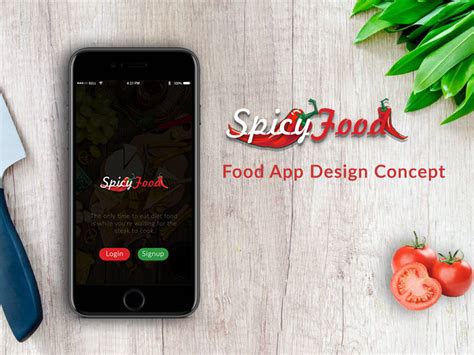 Food App Login And Sign Up Uplabs