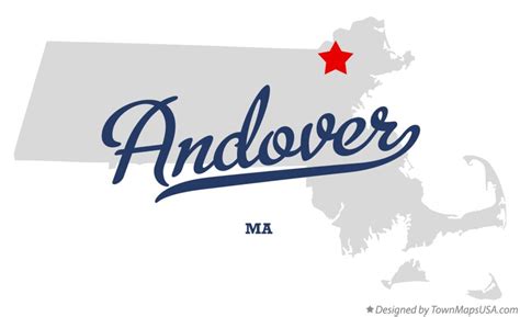Map Of Andover Ma Massachusetts