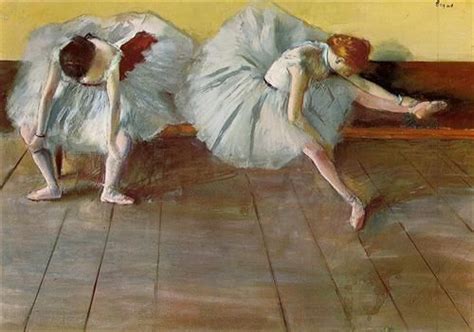 Two Ballet Dancers Edgar Degas Kunst Alte Kunst