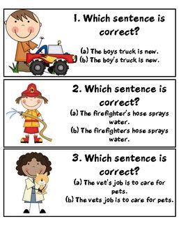 Stop fretting and download this worksheet to help your students get a solid grasp on the basics! Possessive Nouns pack | Possessive nouns, Teaching posters, Literacy work stations