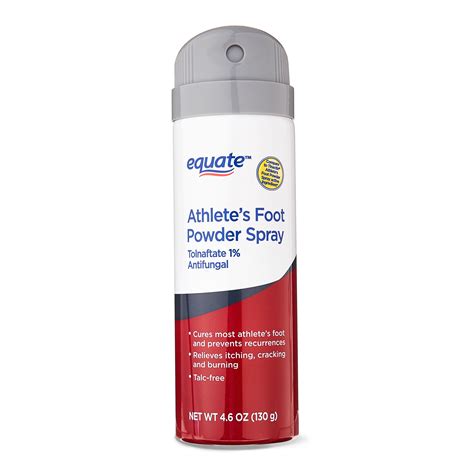 Equate Athletes Foot Antifungal Powder Spray Tolnaftate 1 46 Oz