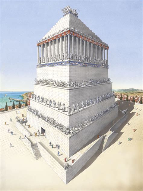 Reconstruction Of Mausoleum At Halicarnassus Rdragonutopia