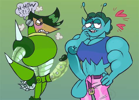 Rule 34 Alien Balls Comparing Duo Machine Male Male Only Mindart Ok K O Let S Be Heroes