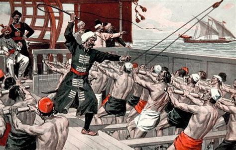 Galley Slaves Stock Image Look And Learn