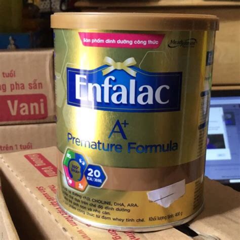I managed to source for a better price for enfalac a+, 400g. Sữa bột Enfalac Premature Formula A+ - hộp 400g (dành cho ...