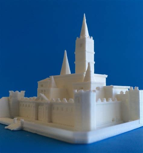 3d Printable Hyrule Castle By Miniworld3d