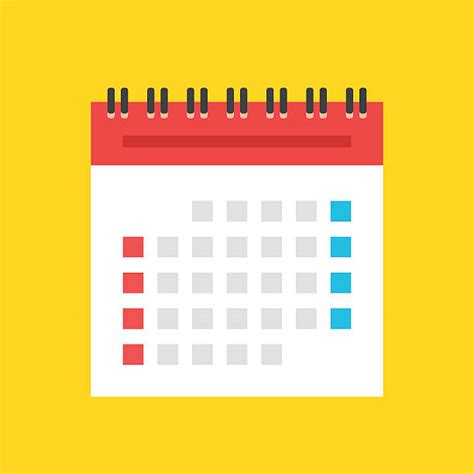 Royalty Free Calendar Clip Art Vector Images And Illustrations Istock
