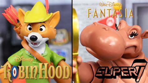 Super7 Disney Ultimates Wave 2 Robin Hood And Hyacinth Hippo Figure