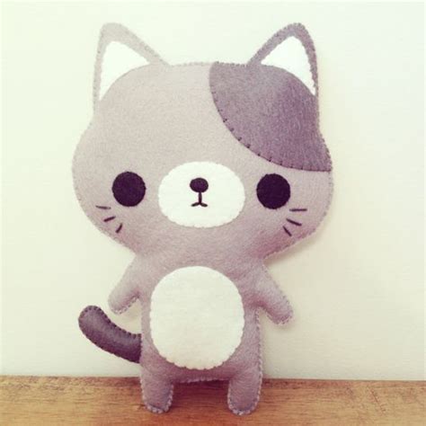New cute cat cat black cat doll plush toy cat pillow cushion child toy rag doll birthday gift home purchasing instructions: 10 best images about Cute plushies to make on Pinterest ...