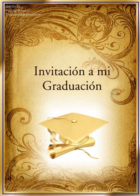 Invitaciones De Graduaci N Gratis Para Imprimir Imagui