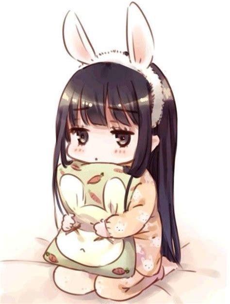 Chibi Bunny Girl ※otaku Life♥︎ Pinterest Otaku And Chibi