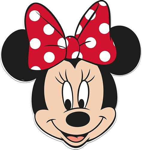 0864 Super Silueta Disney Minnie Mouse Producto De Cartón Diametro