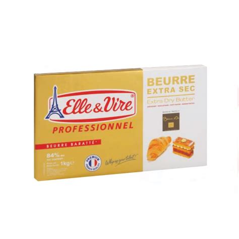 Elle And Vire Extra Dry Unsalted Butter Sheet 84 1kg Bidfood