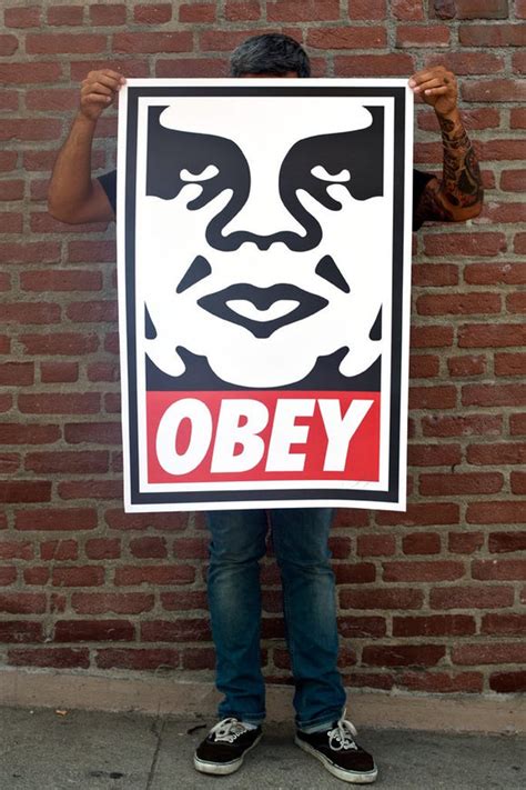 Shepard Fairey Aka Obey Obey Icon Street Art Power