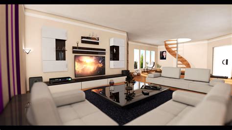 Living Room Wide Angle By Donmichael71 On Deviantart