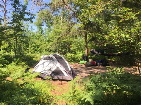 Backcountry Camping Pictured Rocks National Lakeshore Us National