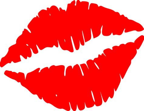 唇 赤 満杯 Pixabayの無料ベクター素材
