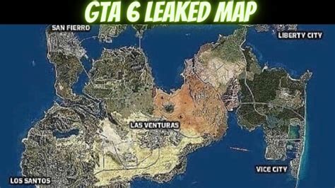 Gta 6 Leaked Map And Rumours Explained Is The Leaked Map Real Or Just
