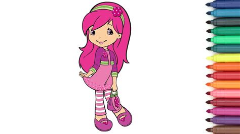 Royalty Free Strawberry Shortcake Raspberry Torte Coloring Pages Cool