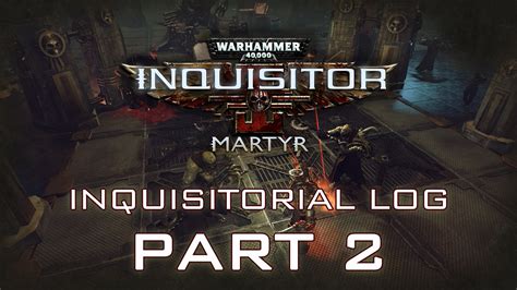 Blood And Gore Trailer Warhammer 40000 Inquisitor Martyr видео