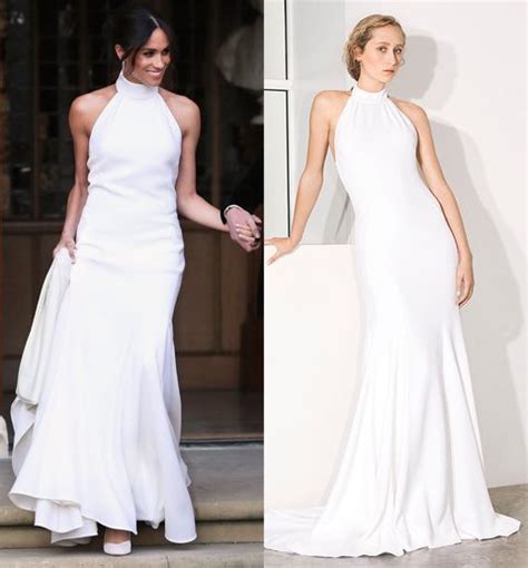 Stella Mccartney Selling Meghan Markles Wedding Dress In Her Debut