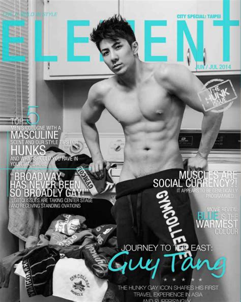 Element Magazine Hunk Edition With Guy Tang Guy Tang Guys Model