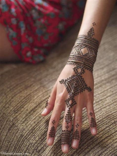 Modern Moroccan 35 Incredible Henna Tattoo Design Inspirations
