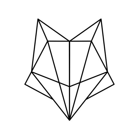 Geometric Origami Tattoo Fox Tattoo Geometric Geometric Fox