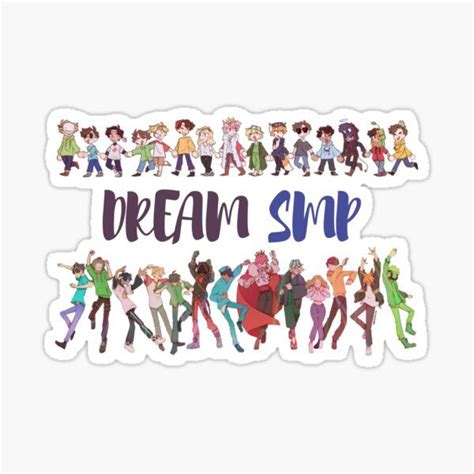 Dream Smp Ts Merchandise In 2021 Smp Homemade Stickers Pin By