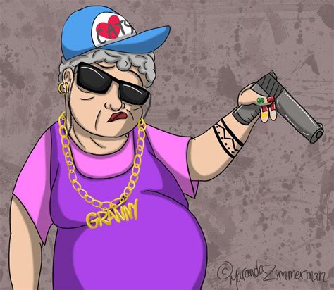 Gangsta Granny By Marandaz On DeviantART New Memes Funny Memes Cheech And Chong Meme