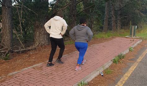 A busy morning on the sea point promenade as residents go out for their first day of exercise under level 4. eThekwini authorities keeping a close eye on people's ...