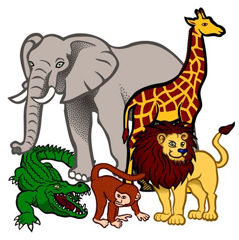 Wild Animal Clipart Free Download On Clipartmag