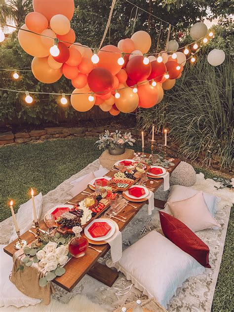 A Backyard Bohemian Dinner Party