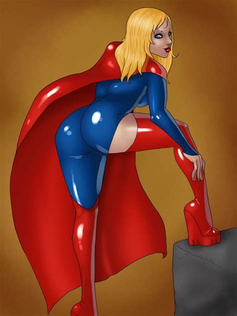 Supergirl Latex Ass Supergirl Porn Pics Compilation Luscious Hentai