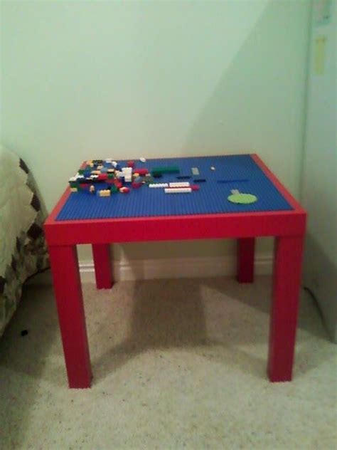 Make Your Own Lego Table Mesa Lego Projects For Kids Diy Projects