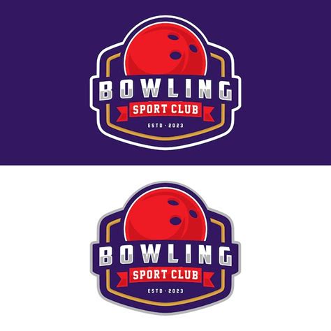 Premium Vector Bowling Sport Logo Design Vector Illustration