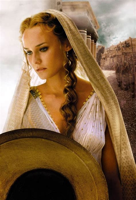 Diane Kruger As Helen Of Troy In Troy Beauty Pinterest Troy Diane Kruger And Costumes