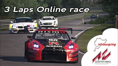Assetto Corsa Online GT3 Race On The Nurburgring YouTube